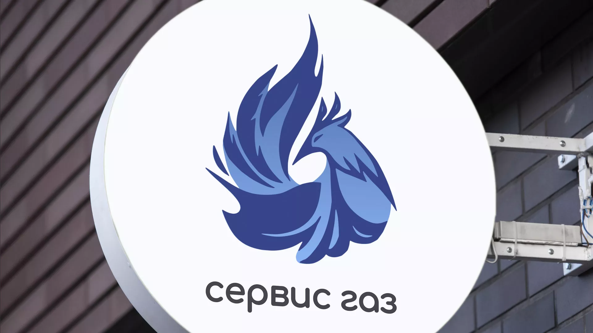 Создание логотипа «Сервис газ» в Тосно