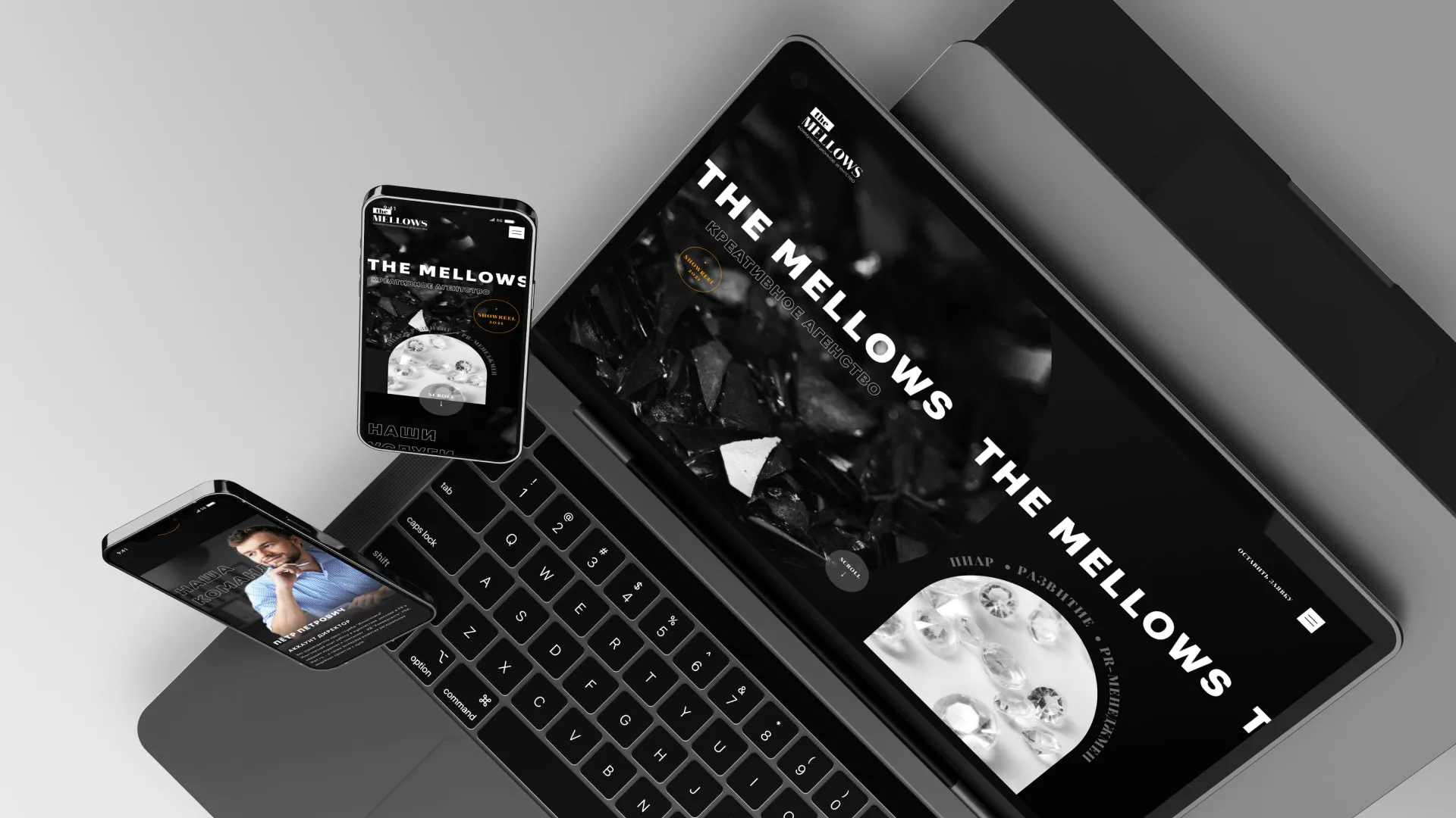 Разработка сайта креативного агентства «The Mellows» в Тосно