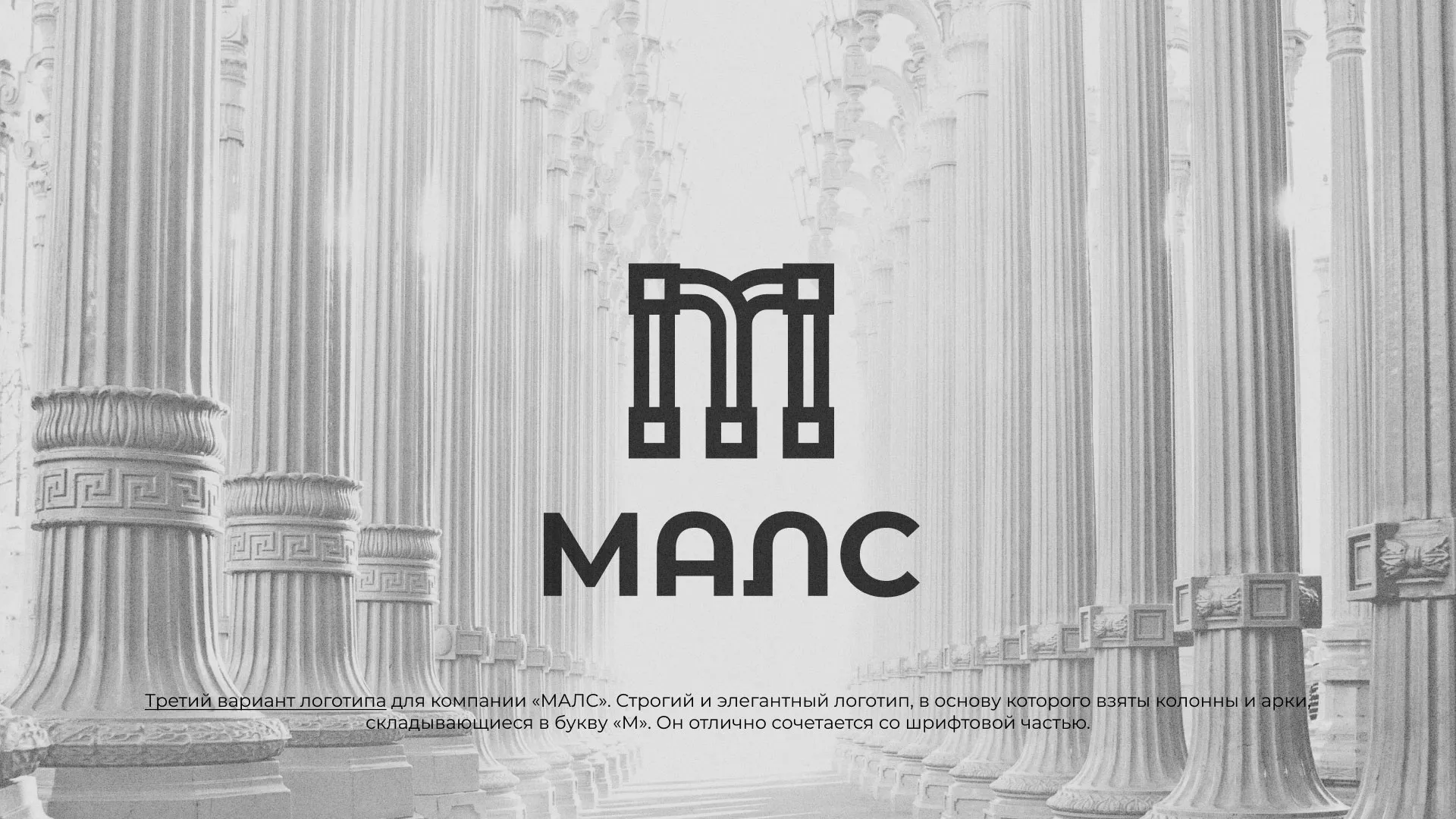 Разработка логотипа компании «МАЛС» в Тосно