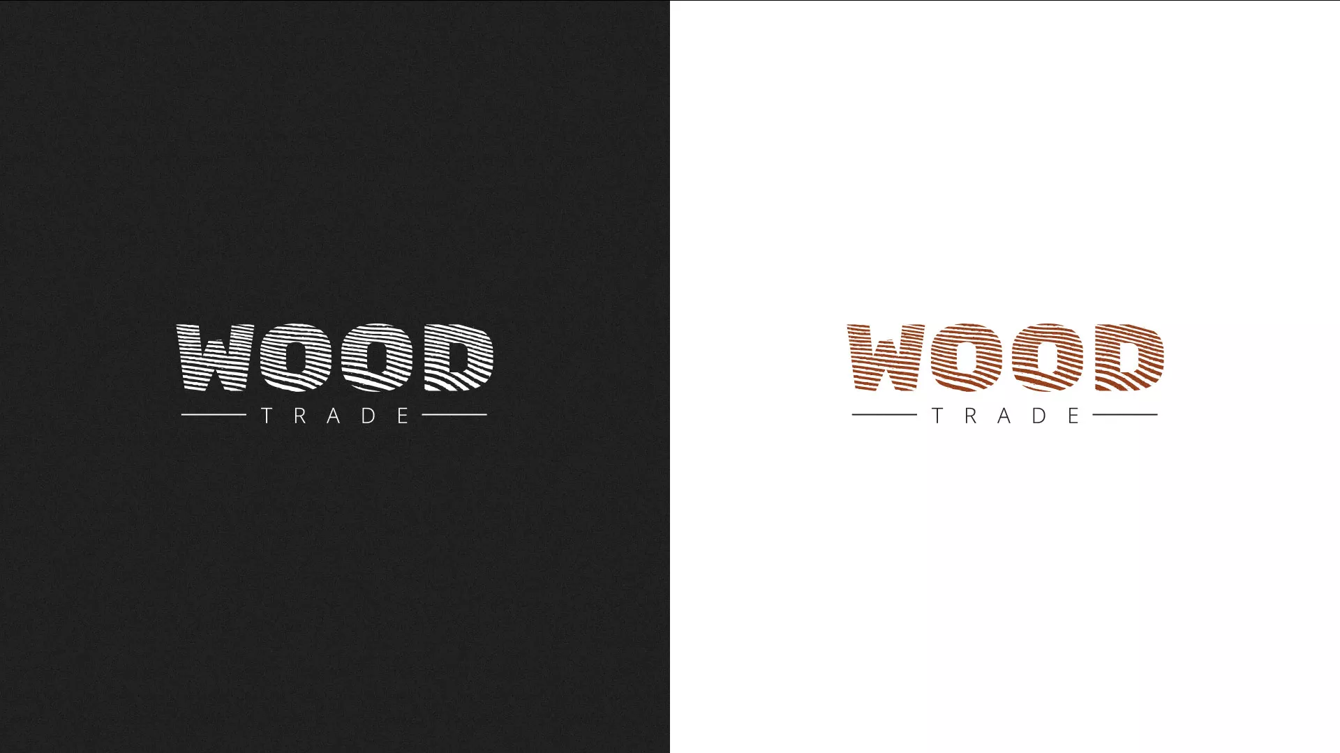 Разработка логотипа для компании «Wood Trade» в Тосно