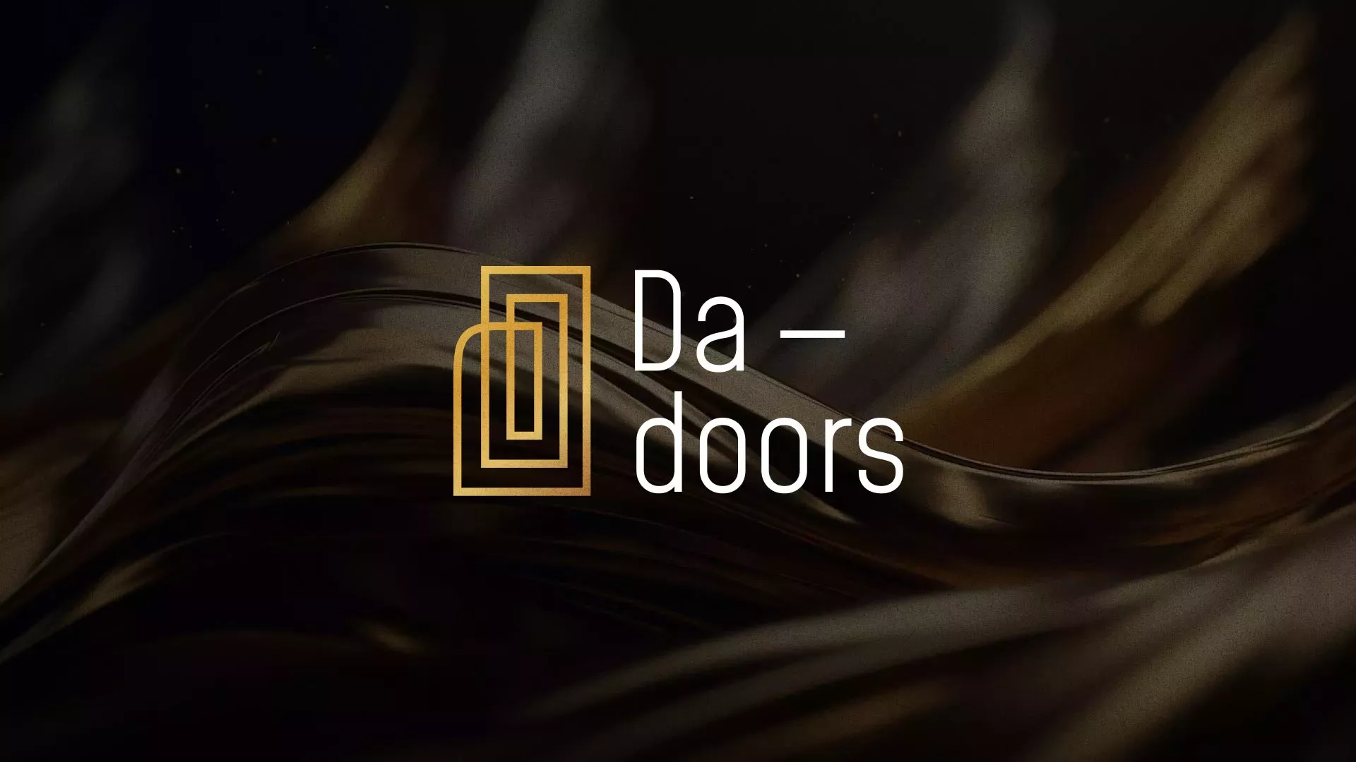 Разработка логотипа для компании «DA-DOORS» в Тосно